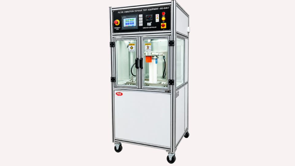 Lubricating Oil Filter Testing Equipment Manufacturer in India