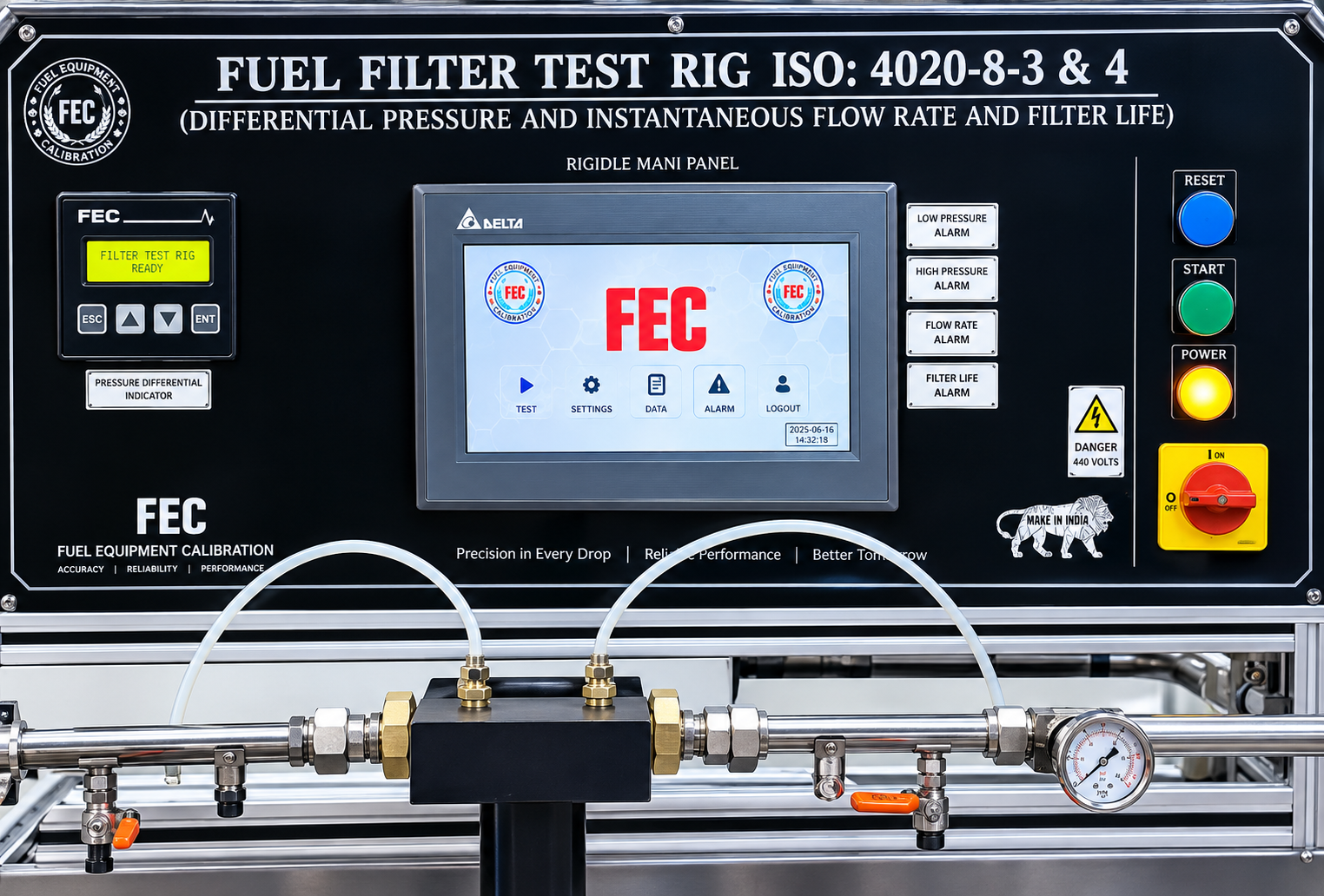  Diesel Fuel Filter Testing Machine Manufacturer in India