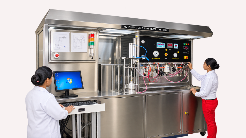 Automotive Fuel Filter Testing Equipment Supplier in India